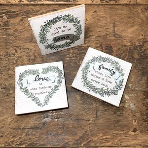 Farmhouse Rustic Love, Family & Home | Set
